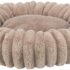 TRIXIE Hundebett Talis, aus edlem Webstoff – 60 x 50 cm, grau