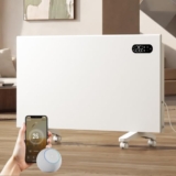 EMKE Smart Elektroheizung 2000 W, Elektrische Konvektorheizung Weiß,