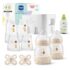 Philips Avent Geschenkset mit Dampfgarer und Mixer – 4-in-1-Babynahrungszubereiter, Dampfgaren, Mixen, Entfrosten und Aufheizen von Babynahrung, mit Milchbehältern und Deckeln, SCF883/20