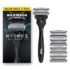 Wilkinson Sword – Hydro 5 Ultimate Rasierer für Männer, Rasiergriff + 5 Rasierklingen, Feuchtigkeitsspendende Gel-Pools und Schockabsorptions-Technologie