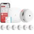 Bosch Smart Home Rauchwarnmelder II, Smarter Rauchmelder mit Sirene & App-Alarm, vernetzter Brandschutz im ganzen Zuhause, Apple Home kompatibel, einfache Montage, Controller II erforderlich
