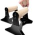 Yaheetech Dip Station 106.5 cm Stabilität Krafttrainingsgerät bis 300 KG
