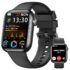 Smartwatch Damen mit Telefonfunktion, 1,83″ Zoll Touchscreen Fitness Tracker, 120+ Sportmodi, IP68 Wasserdicht Smart Watch mit Herzfrequenz, Schlafmonitor, Schrittzähler für iOS Android (Rose)