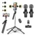 180cm Handy Stativ Ständer & Selfie Stick, Handyhalter mit Abnehmbarer Fernbedienung, Smartphone Stative, Tripod für iPhone, Handystativ Kompatibel mit iPhone Android Smartphones, Camera