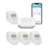 SALCAR Smart Home Heizkörperthermostat TRV801W 3er Set WiFi Thermostat kompatibel mit Amazon Alexa & Google Assistant Programmierbar Tuya Heizungsthermostat, kein Gateway Erforderlich