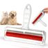 ACE2ACE Teppichbürste Tierhaare, Tierhaarentferner Teppich, Teppichroller,