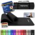 AthleticPro Bodenschutzmatte Sets mit [30x30cm] oder [60x60cm] extra dicke Bodenmatten [20% mehr Schutz] – Rutschfeste Schutzmatten für Fitnessraum (60×60 | 8 Stk | 2,9 M²)