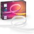 Echo Show 5 (3. Gen.) | Anthrazit + Philips Hue White Smart Bulb (E27), Funktionert mit Alexa – Smart Home-Einsteigerpaket
