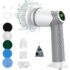 Elektrische Reinigungsbürste, Electric Cleaning Brush mit 7 Wechselbürsten