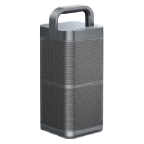 DOOGEEEco Tragbarer Lautsprecher mit 2.1 Stereoklang, 130W Outdoor Lautsprecher BT 6.0 mit Integrierte Powerbank 40W Schnellladen, IP66, 13Std Akku, TWS-Verbindung Lautsprecher mit Tragegriff, Silber,