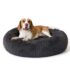 BEDSURE SupportMax™ Hundebett Grosse Hunde Waschbar Flauschig Rund, 100cm