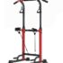 RELIFE REBUILD YOUR LIFE Dip Station Dip Bar Barren Parallettes Push Up Dip-Ständer Einstellbar Einstellbare Höhe Fitness Turnhalle Ausüben Calisthenics Equipment (Gelb)