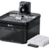 PETKIT Intelligenter Haustier Trinkbrunnen, 3L Edelstahl & BPA-frei,Leise 26dB mit Bewegungssensor, Lange Batterielebensdauer,Spülmaschinenfest,Flüsterleise Katzenbrunnen Hundetrinkbrunnen