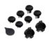 Tolesum PS5 Controller Sticks Thumbsticks Reparatur Set – Kappen Ersatz Kit mit Joystick Werkzeug für PS5 Controller, kompatibel mit originalem PS 5 Controller