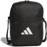 adidas Unisex Essentials Organizer Waist Pack, Black/White, One Size