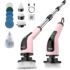 Elektrische Reinigungsbürste, Electric Cleaning Brush mit 7 Wechselbürsten