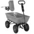 15M/50FT Flexibler Gartenschlauch, Wasserschlauch Dehnbar mit 10 Modi Düse, Upgrade 4-lagiger Latex & 3750D-Gewebe, 3/4″ und 1/2″ Zoll Adapter, mit Wandhalterung, für Gartenarbeit, Waschen