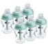 MAM Mikrowellen-Sterilisator inkl. Anti-Colic Flasche 160 ml, weiß/grün