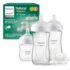 AVENT Mikrowellen Sterilisator, Dampf-Sterilisator für bis zu 4 Babyflaschen, Schnuller und Zubehör, weiß (Modell SCF281/02)