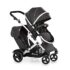 hauck Robuster Dreirad Buggy mit XL Luftrreifen, Runner Schwarz/Gelb