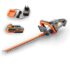 Einhell Akku-Heckenschere GC-CH 1846 Li-Solo Power X-Change (18 V, 46 cm Schnittlänge, 15 mm Zahnabstand, ergonomischer Griff, ohne Akku) Red/Black