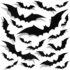 ENYACOS Halloween Deko Tür Party Deko Gruselig, Halloween Türdeko, Halloween Deko Innen,Halloween Fensterdeko, Halloween Fensterbilder Halloween Deko Garten Accessoires (A)