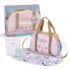 MilaBoo® 2-stöckige Windeltorte neutral mit Premiumprodukten I Besonderes Geschenk zur Geburt I Persönliches Babygeschenk zur Taufe und Babyparty (beige)