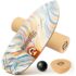 Flycoop Premium Balance Board für Erwachsene – Profi Wackelbrett mit Rolle für Gleichgewicht & Koordination, Core Training für Surf, Skate & Fitness, Rutschfest & Belastbar bis 200 kg