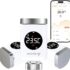 Homematic IP Heizungssteuerung für 4 Heizkörper zur Einzelraumregelung mit App., Weiß (Thermostat Basic)
