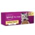 FELIX KnabberMix Strandspaß Katzensnack, Knusper-Leckerlie, 8 x 60g