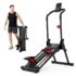 Bauchmuskeltrainer 2-in-1 mit Stepper – Klappbares Fitnessgerät für Zuhause