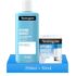 Neutrogena Hydro Boost Aqua Gel (50 ml), feuchtigkeitsspendende Gesichtscreme mit Hyaluronsäure, Aminosäuren & Elektrolyten, schnell einziehendes Gel für normale & Mischhaut (Packung mit 2)