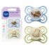 LÄSSIG Baby Wickeltasche zum Umhängen mit Wickelunterlage, Kinderwagenbefestigung, wasserabweisend/GRE Lunua Bum Bag beige