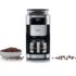 Severin Filterkaffeemaschine mit Thermokanne, Kaffeemaschine für bis zu 8 Tassen, ansprechende Filtermaschine mit Isolierkanne, Single, schwarz, 1 Liter, KA 9306