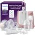 Philips Avent Einweg-Stilleinlagen – 3-lagiger ultrasaugfähiger Kern, auslaufsicher, wabenförmige weiche Oberfläche, ultradünn und diskret, einzeln verpackt, 60 Stück, SCF254/61