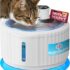 CATISM Katzenbett Waschbar Katzenschlafplatz für Katzen Plüsch Haustier Katzenkopfkissen Katzenkissen Flauschiges Kätzchen Welpen Kuschelbett Haustierbett Kaffeebraun