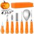 HOMCOM 270 cm Aufblasbare Halloween Kürbis mit integrierten LEDs