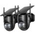 Matane 24W Smart RGB LED Deckenlampe Dimmbar mit Fernbedienung Weiß 28cm