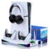 Gvyugke Gaming Headset Wireless für PS5, PS4, PC, Switch, Mac, DREI-Modus