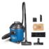 Amazon Basics Dampfreiniger, Dampfwischer, 1200W, 3 Dampfstufen, 450ml Tank, 6m Kabel, 3 Mikrofaser-Pads, für Hartböden, Blau