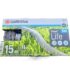 Gardena Classic Schlauch 13 mm (1/2 Zoll), 50 m ohne systemteile: Universeller Gartenschlauch aus robustem Kreuzgewebe, 22 bar Berstdruck, druck- und UV-beständig (18010-20), grau/blau