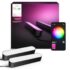 Philips Hue Bridge weiß, intelligentes Steuerelement des Hue Systems, steuerbar per App, ZigBee Technologie