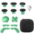 Metall Tasten Set für Xbox Elite Series 2 Controller Magnetic Joysticks Analogsticks 6 Metallbeschichtung Joysticks, 4 Paddles, 2 D-Pads, 1 Justierwerkzeug für Xbox Elite Series 2-Core (Rosenpulver)