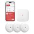 Induktive ladestation Qi2.2 25W, 3 in 1 Apple Ladestation Kompatibel mit Magsafe Ladegerät iPhone Charging Station Für iPhone 18pro/18pro max/17/16/15/14/13/12, Apple Watch, AirPods, mit 35W Adapter