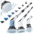 Elektrische Reinigungsbürste, Electric Cleaning Brush mit 7 Wechselbürsten