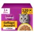 HMTOPE Hundebett Kleine Hunde, Rund Katzenbett Waschbar, Ø50cm, Dunkelgrau