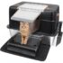 Lifewit Katzenklo Blumentopf mit Pflanze & Schaufel, Katzentoilette Schwarz