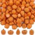 EinsSein Halloween Bonbons Kürbis & Spinnennetz orange-schwarz 250g | Vegane Rocks Candy Süßigkeiten | Gruselige Mitgebsel für Kinder Party Deko & Süßes oder Saures | Großpackung