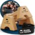 Faltbares Liegestützbrett mit Liegestützgriffen, 24-in-1 Fitnessgerät für Zuhause – Home Gym Board für Calisthenics & Körpergewicht Training, Oberkörpertraining für Brust, Schultern, Rücken & Trizeps