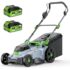 Einhell Akku-Rasenmäher GE-cm 43 Li M Kit
